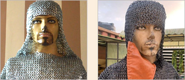 Integrated Coif and Ventail