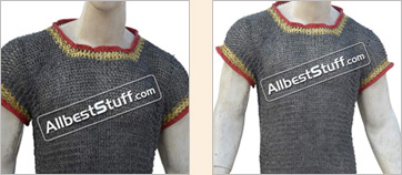 Brass Trim and Leather Edging